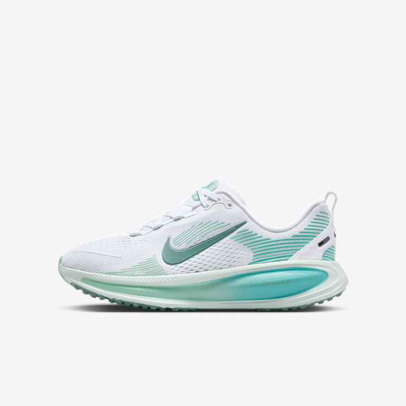 Nike ランニングシューズ ホワイト/ターコイズ - メルカリ